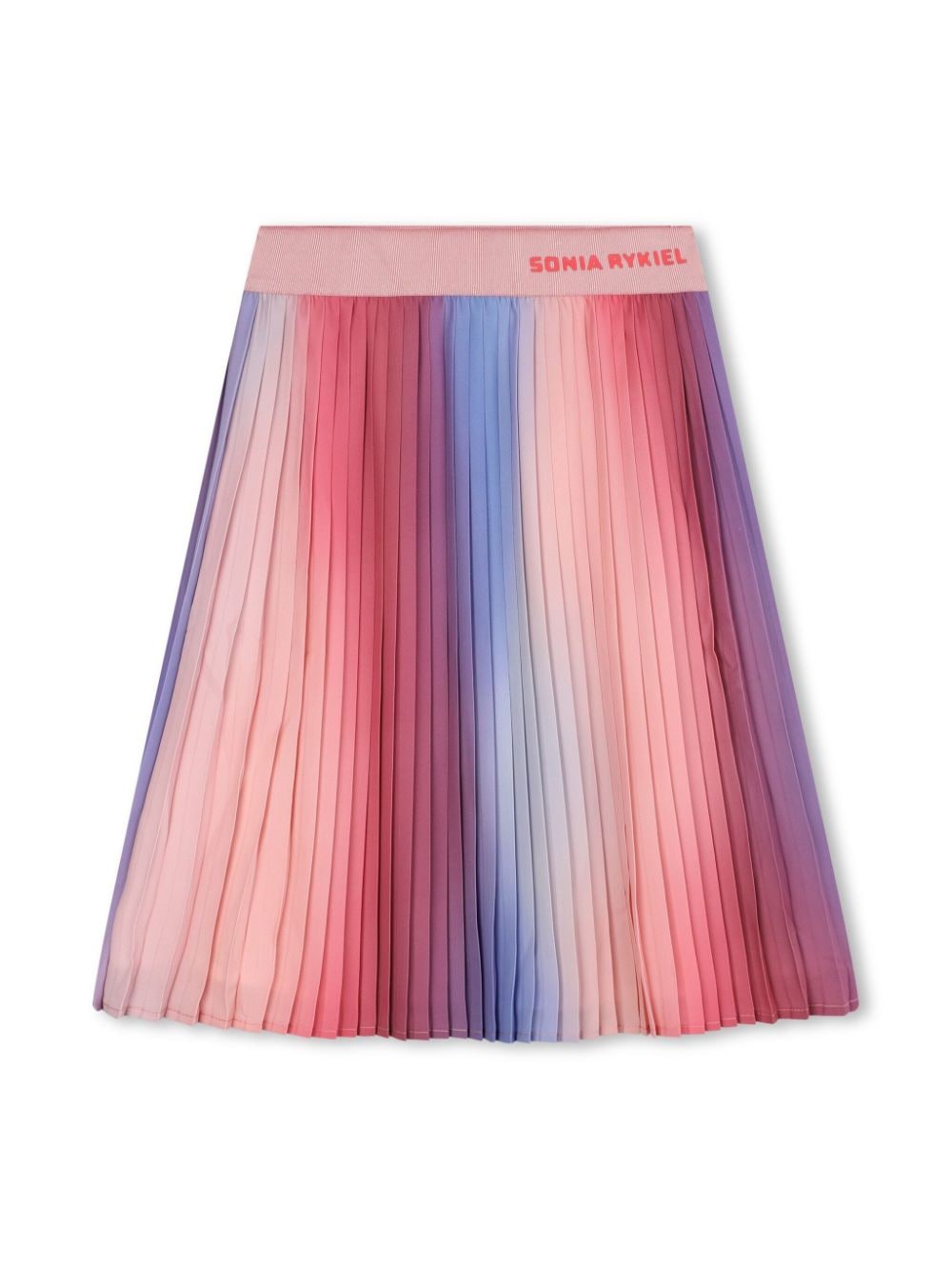 SONIA RYKIEL ENFANT gradient-effect pleated skirt - Pink von SONIA RYKIEL ENFANT