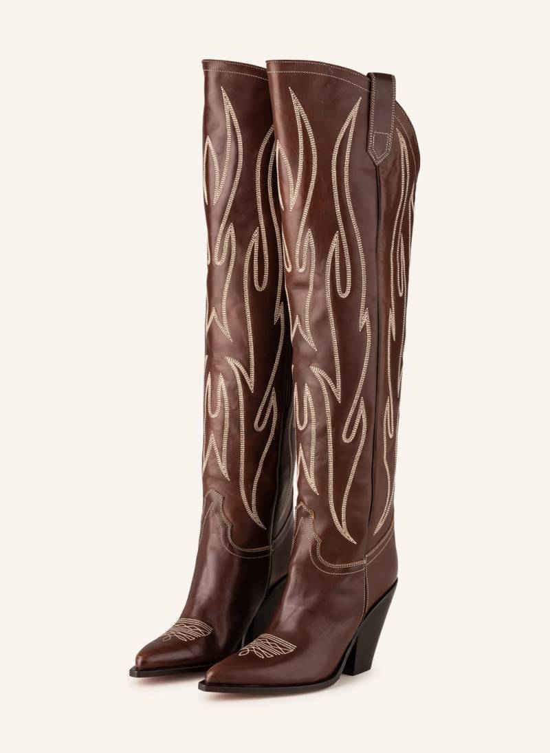 Sonora Cowboy Boots Hermosillo braun von SONORA