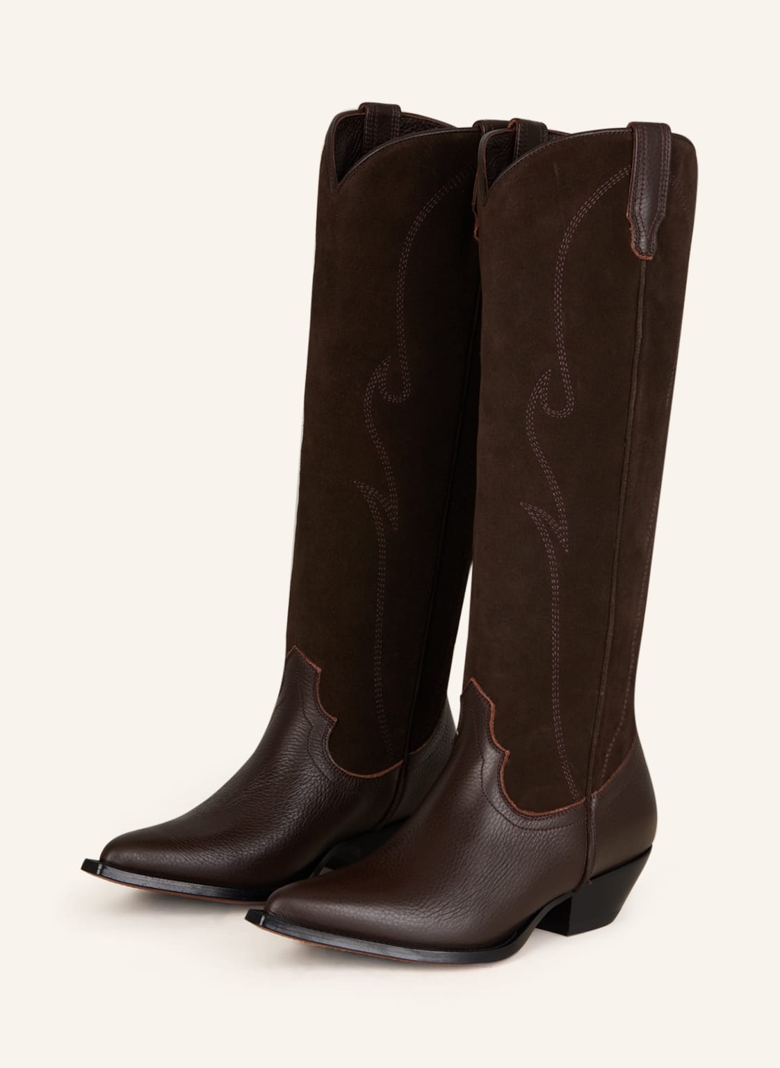 Sonora Cowboy Boots Rancho braun von SONORA