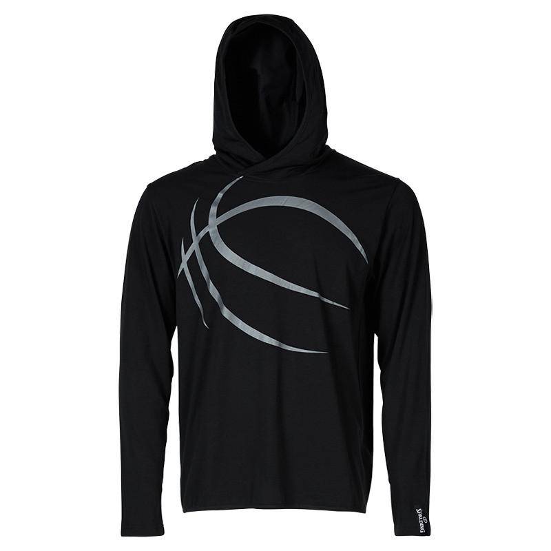 SPALDING - hoodie street, für Herren, Größe XXL von SPALDING