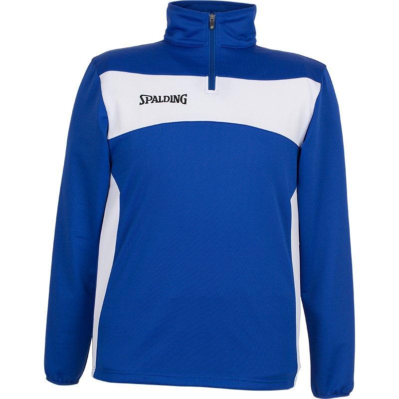 SPALDING - Kinder Sweatshirt mit 14 Reißverschluss  Evolution II, 128 von SPALDING