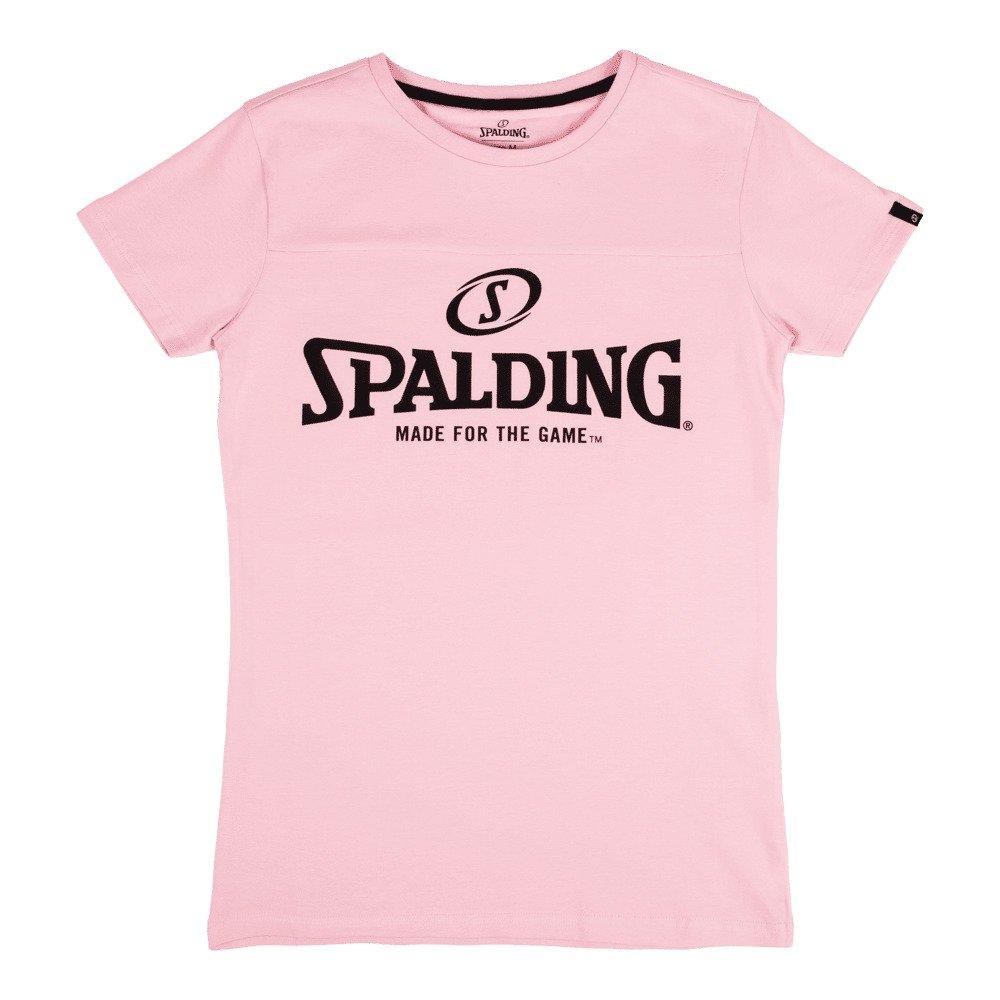 SPALDING - T-Shirt Frau  Essential Logo, für Damen, Größe L von SPALDING