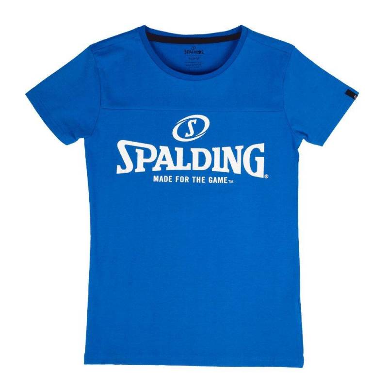 SPALDING - T-Shirt Frau  Essential Logo, für Damen, Größe L von SPALDING