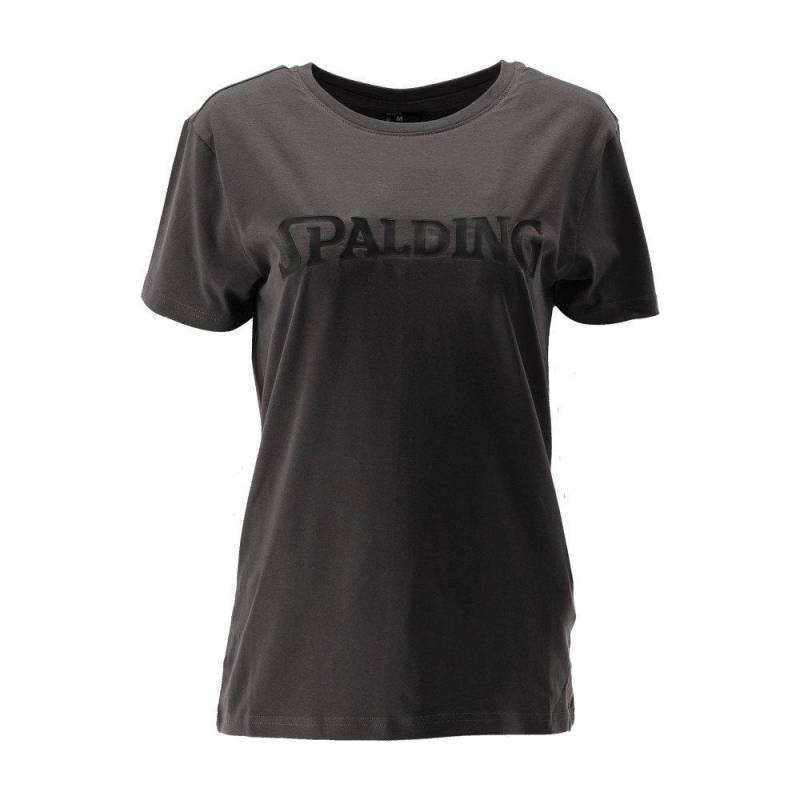 SPALDING - T-Shirt Frau  Logo, für Damen, Größe L von SPALDING