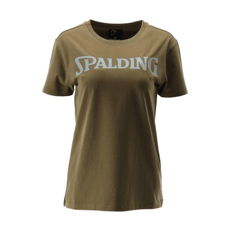 SPALDING - T-Shirt Frau  Logo, für Damen, Größe L von SPALDING