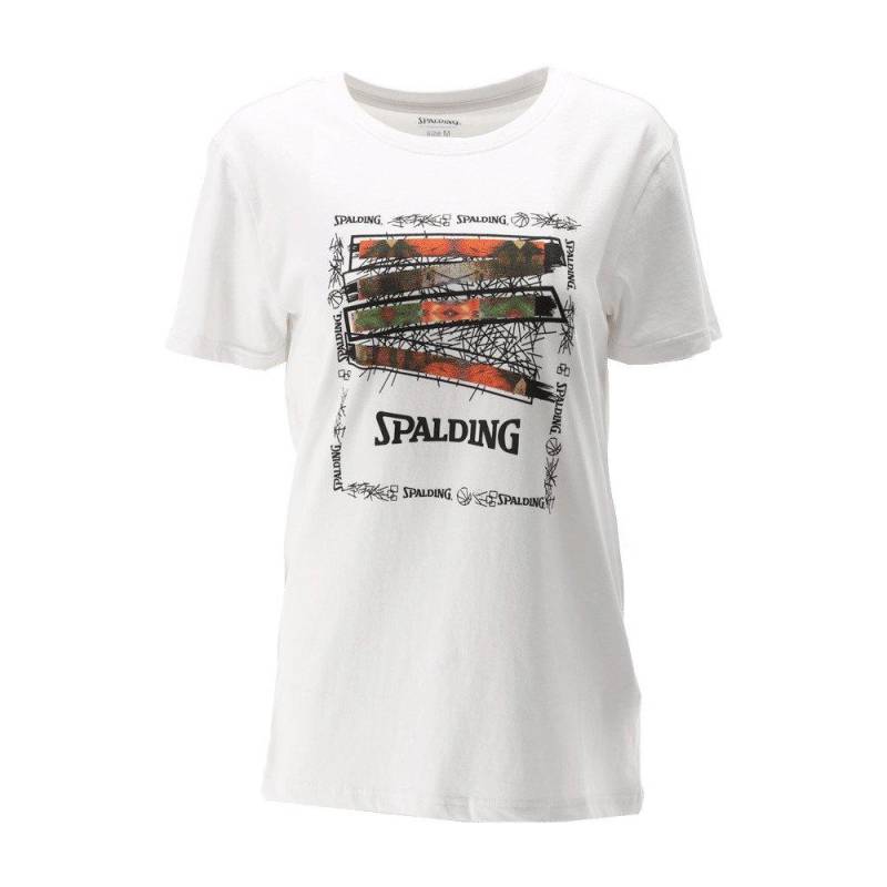 SPALDING - T-Shirt Frau  Logo, für Damen, Größe S von SPALDING