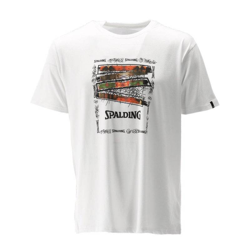 SPALDING - T-Shirt Logo, für Herren, Größe L von SPALDING