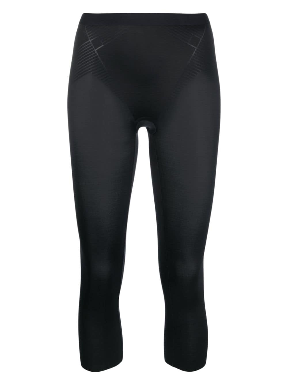 SPANX Capri mid-rise stretch leggings - Black von SPANX