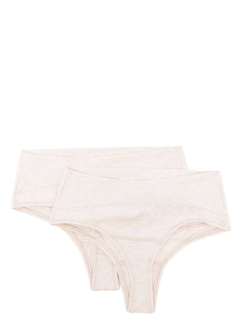 SPANX Control thong (pack of two) - Neutrals von SPANX