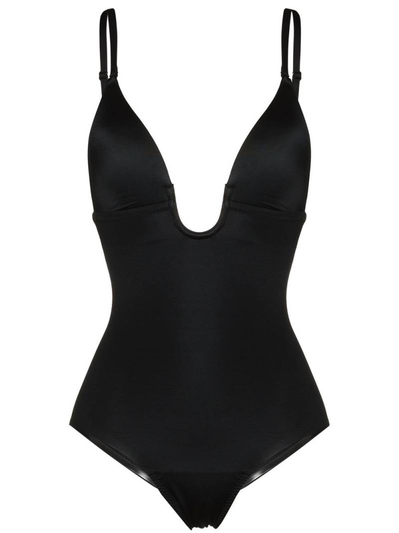 SPANX Suit Your Fancy plunge thong bodysuit - Black von SPANX