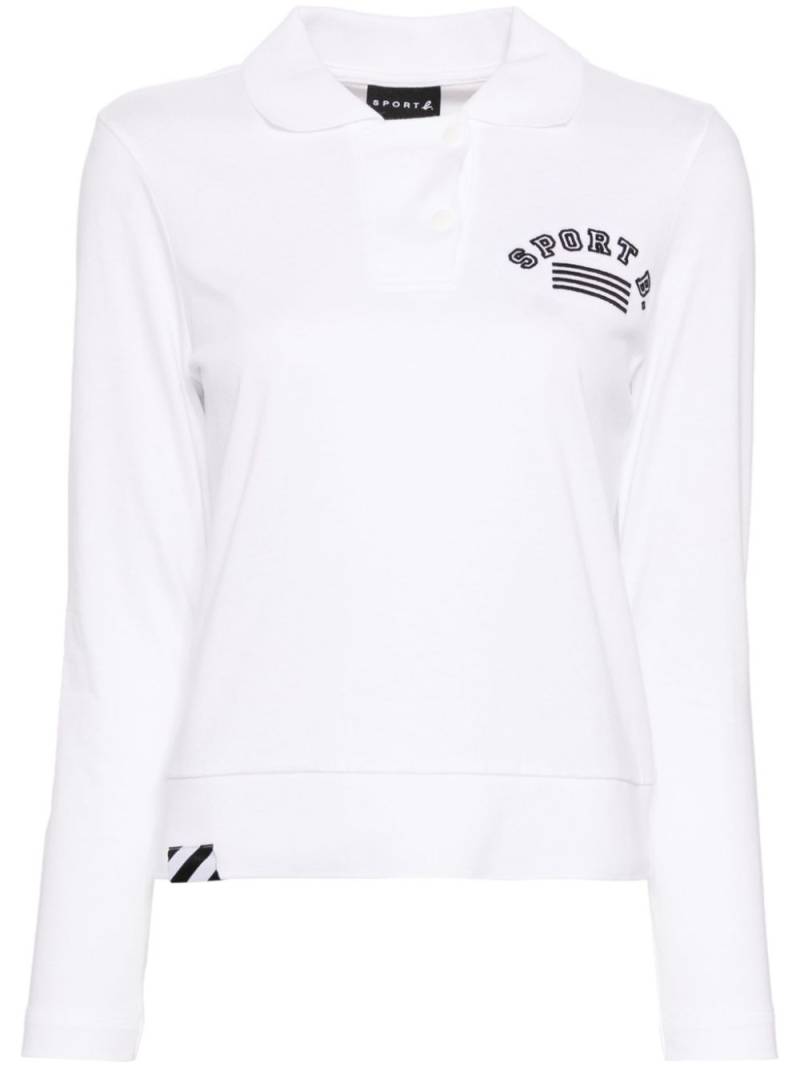 SPORT b. by agnès b. Authentic polo top - White von SPORT b. by agnès b.