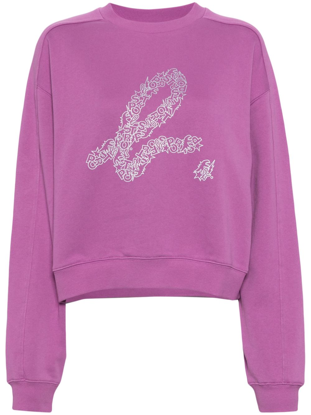 SPORT b. by agnès b. Dino print sweatshirt - Purple von SPORT b. by agnès b.