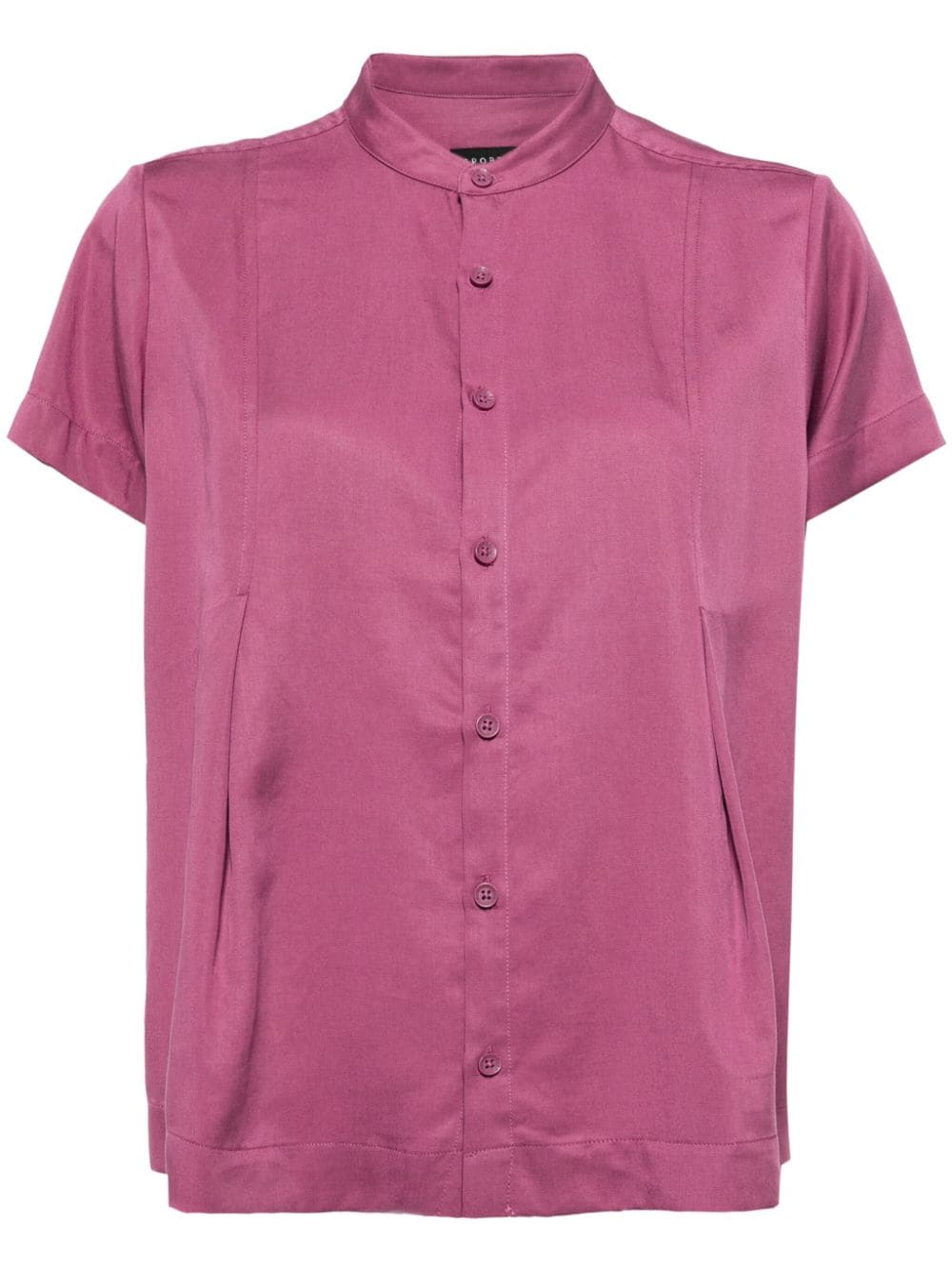 SPORT b. by agnès b. cap sleeves shirt - Purple von SPORT b. by agnès b.