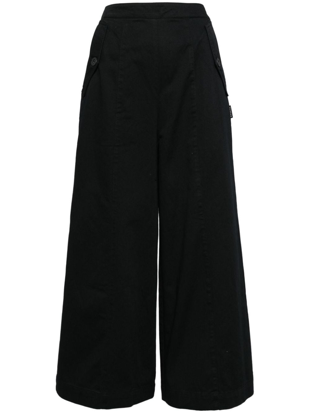 SPORT b. by agnès b. cotton wide pant - Black von SPORT b. by agnès b.