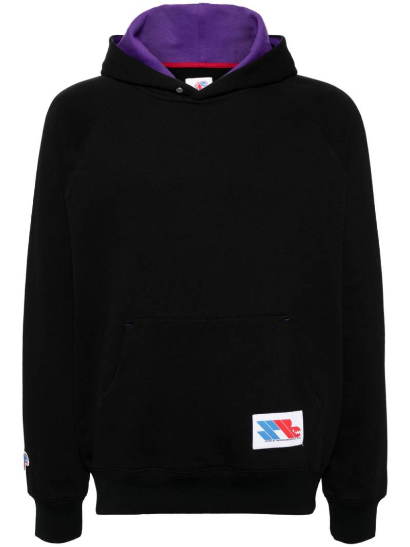 SPORT b. by agnès b. graphic print hoodie - Black von SPORT b. by agnès b.