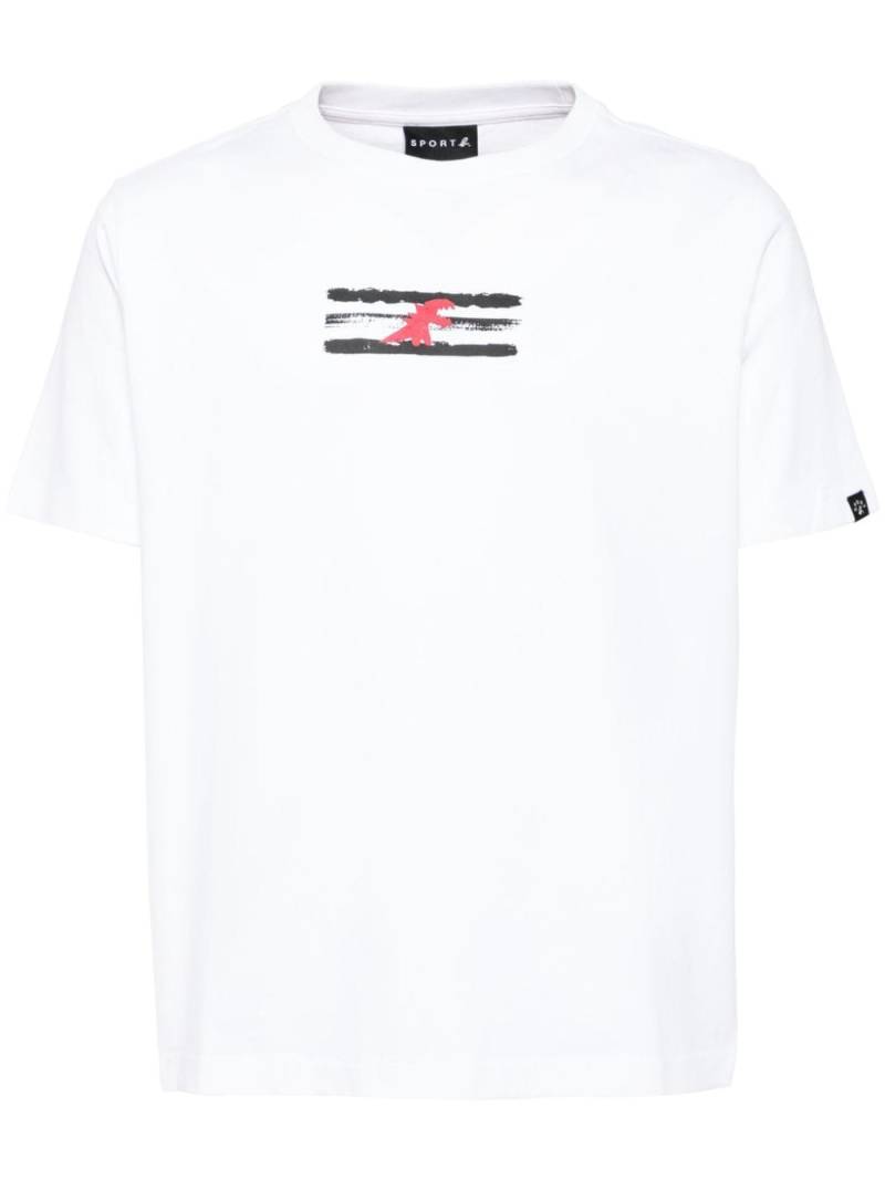 SPORT b. by agnès b. logo-printed T-shirt - White von SPORT b. by agnès b.