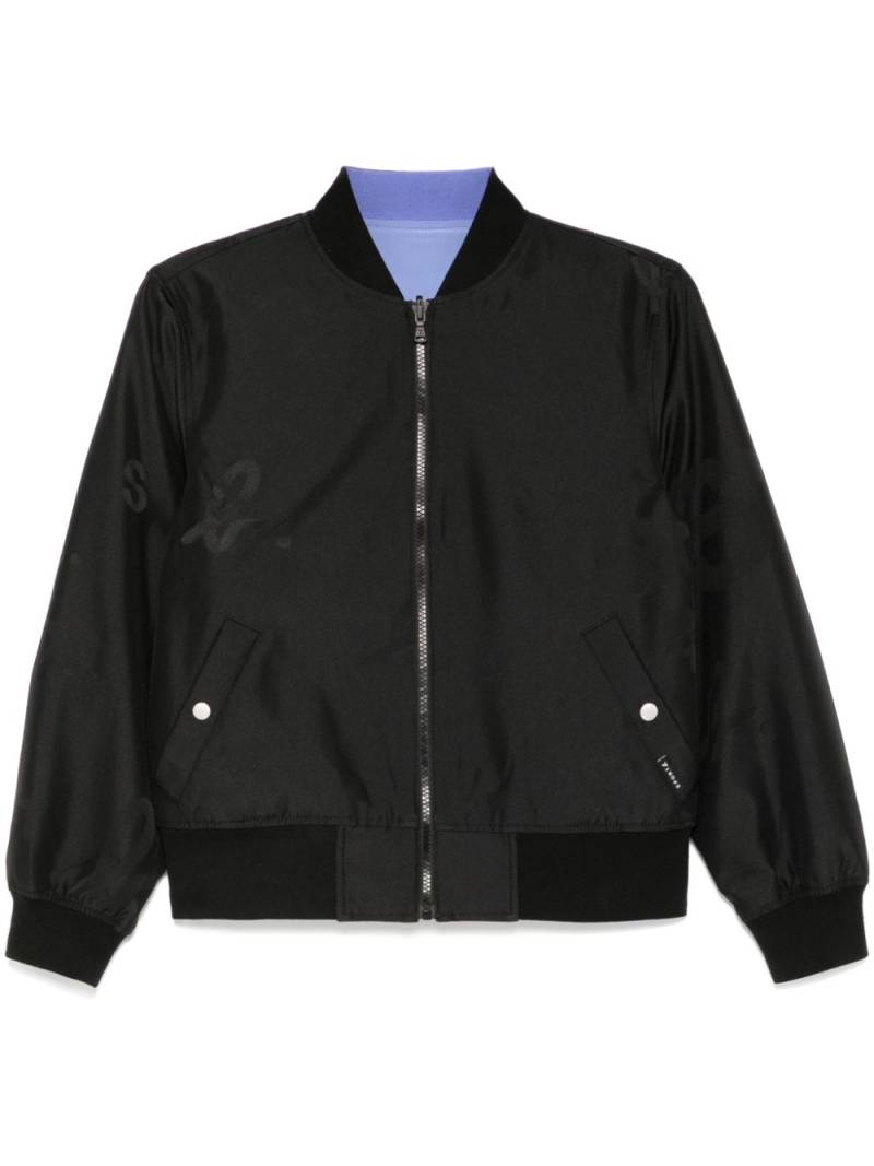 SPORT b. by agnès b. reversible bomber jacket - Black von SPORT b. by agnès b.