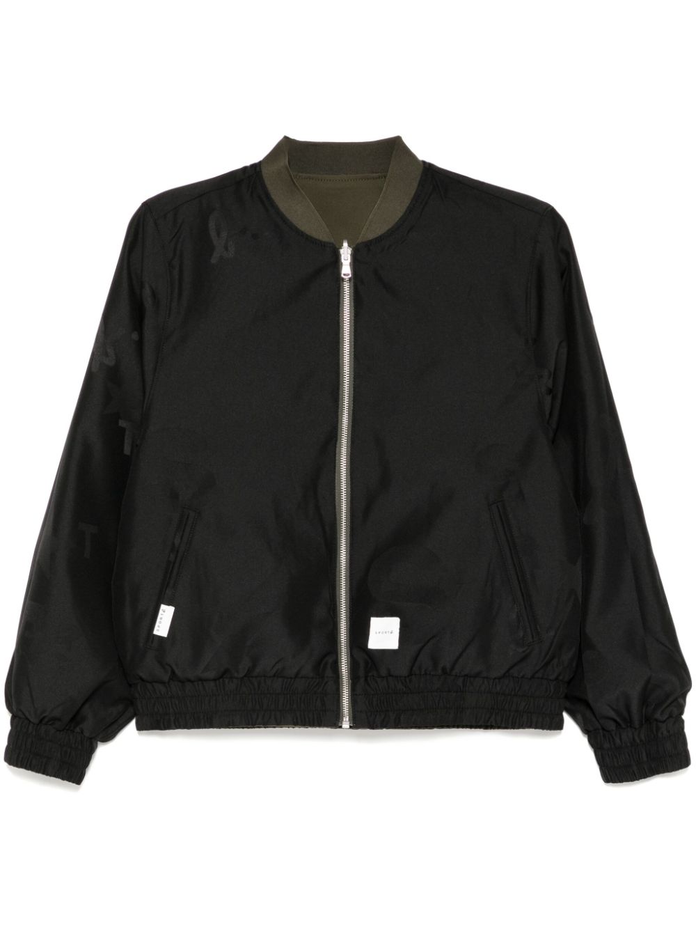 SPORT b. by agnès b. reversible bomber jacket - Green von SPORT b. by agnès b.