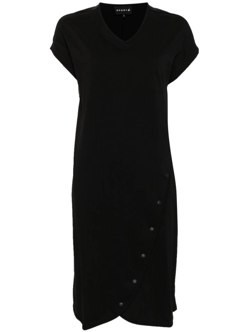 SPORT b. by agnès b. snap-button dress - Black von SPORT b. by agnès b.