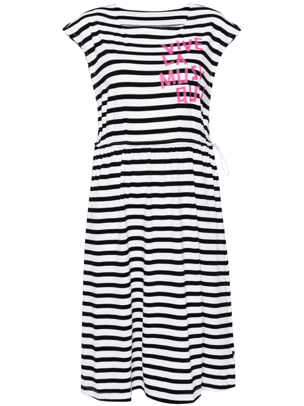 SPORT b. by agnès b. stripe pattern print dress - White von SPORT b. by agnès b.