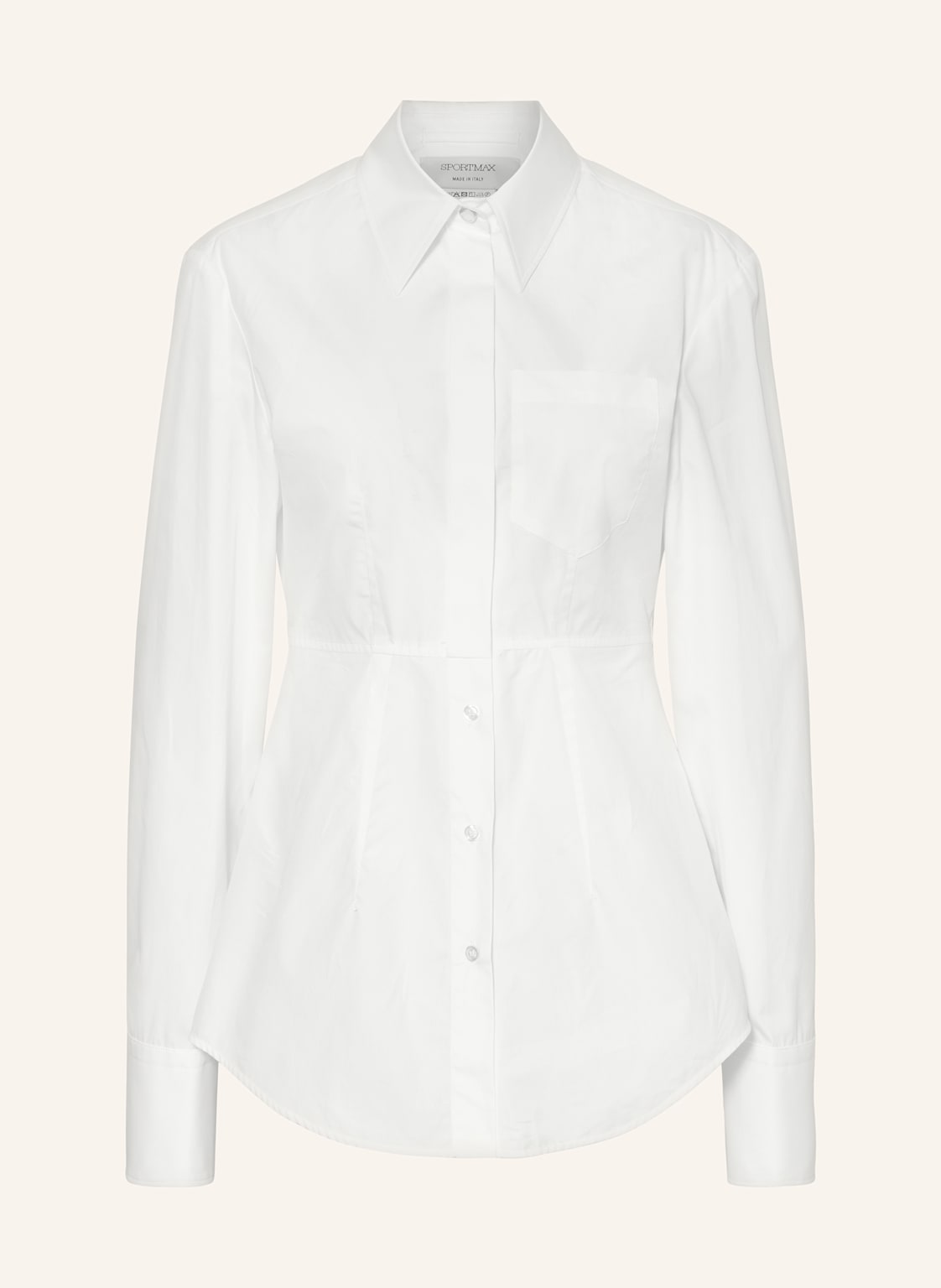 Sportmax Hemdbluse Gocce weiss Sportmax Hemdbluse Gocce weiss von SPORTMAX
