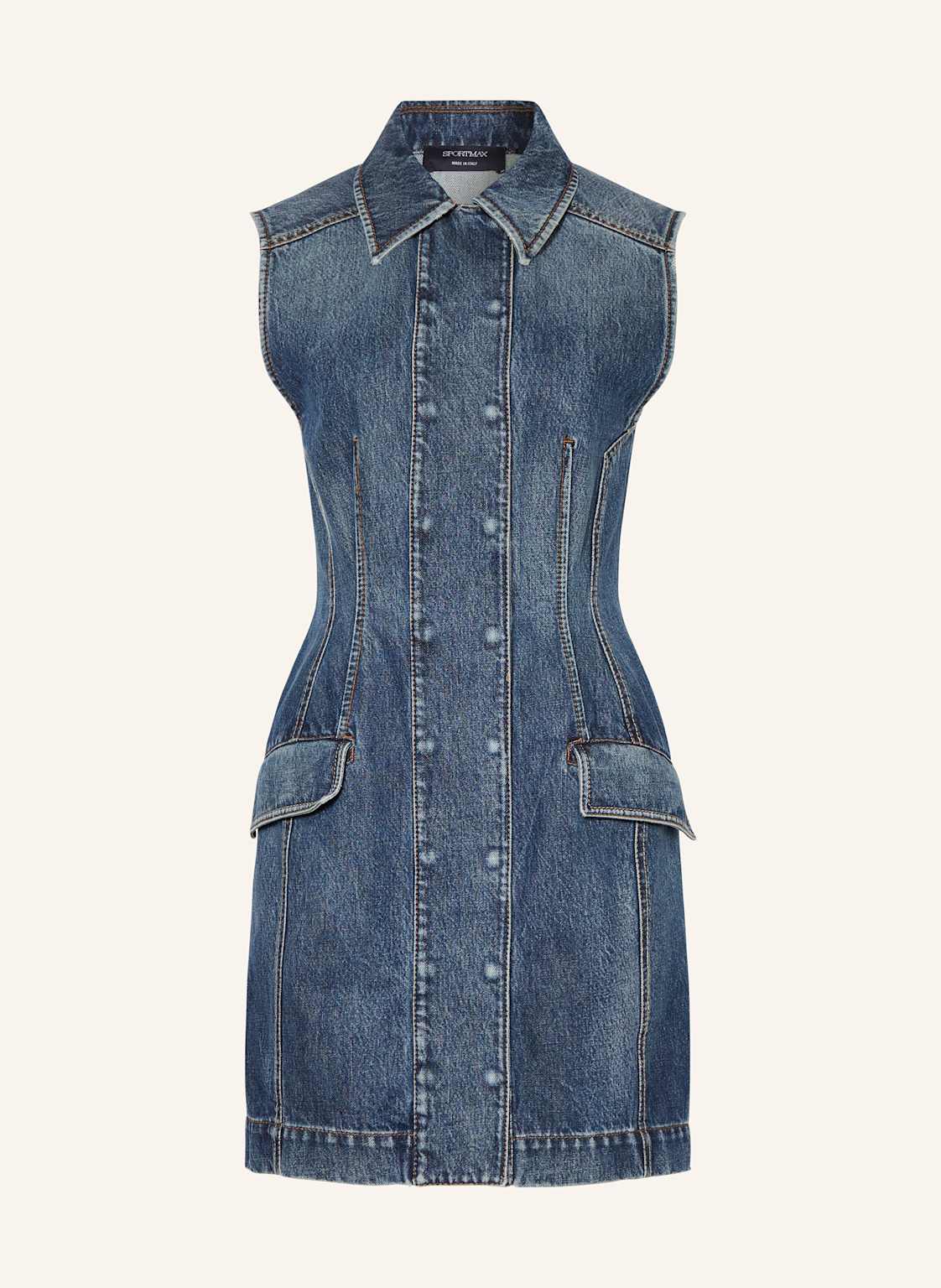 Sportmax Jeanskleid Carabo blau Sportmax Jeanskleid Carabo blau von SPORTMAX