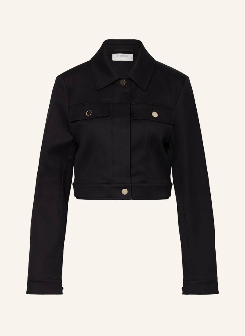 Sportmax Kastenjacke Mela schwarz von SPORTMAX