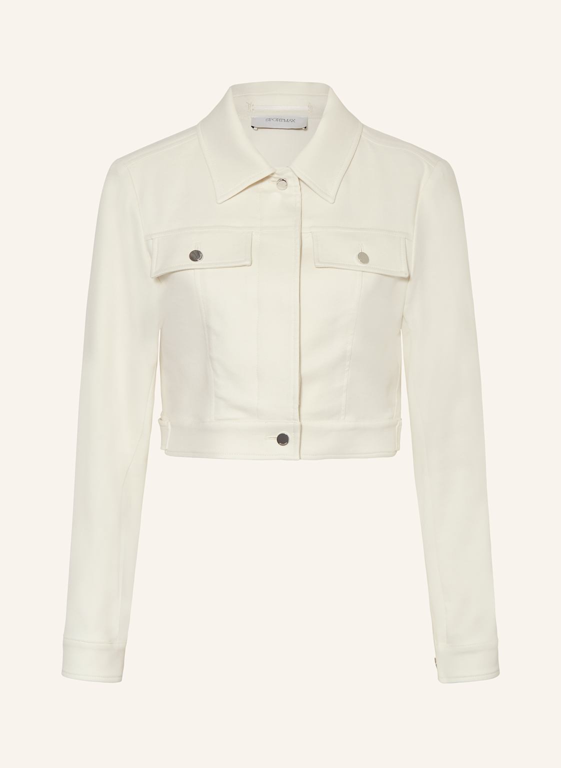 Sportmax Kastenjacke Mela weiss Sportmax Kastenjacke Mela weiss von SPORTMAX