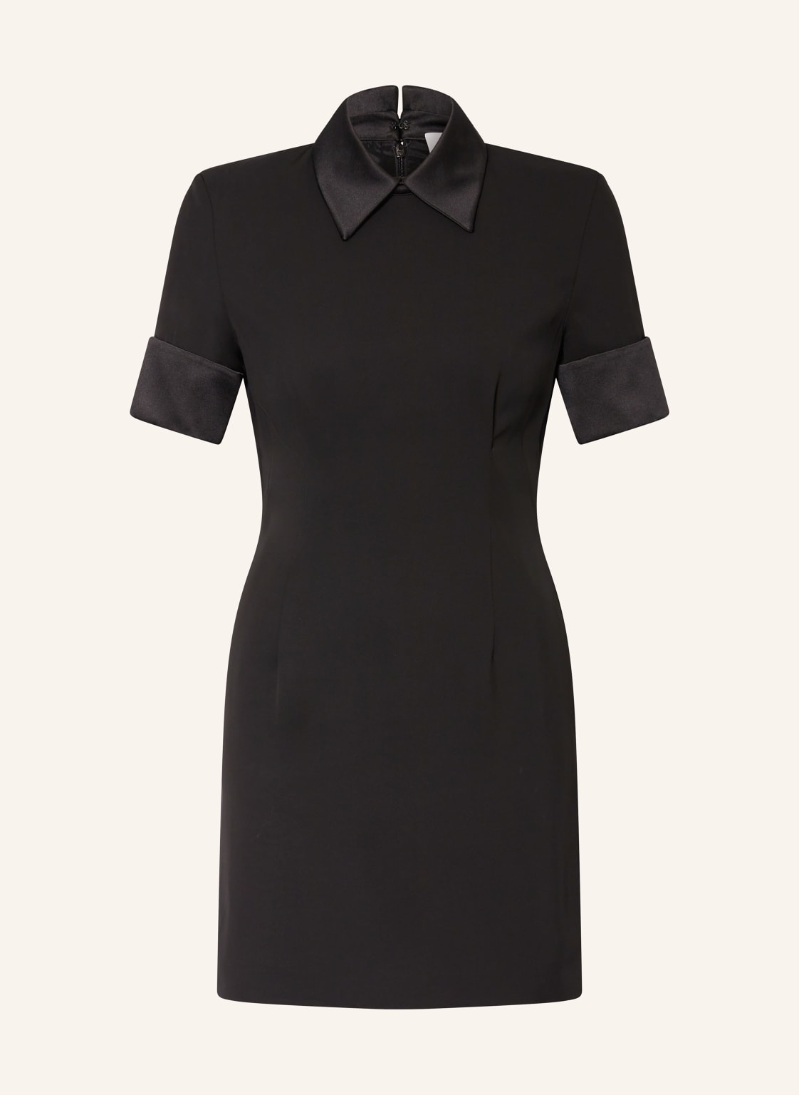 Sportmax Kleid Cipro Im Materialmix schwarz von SPORTMAX