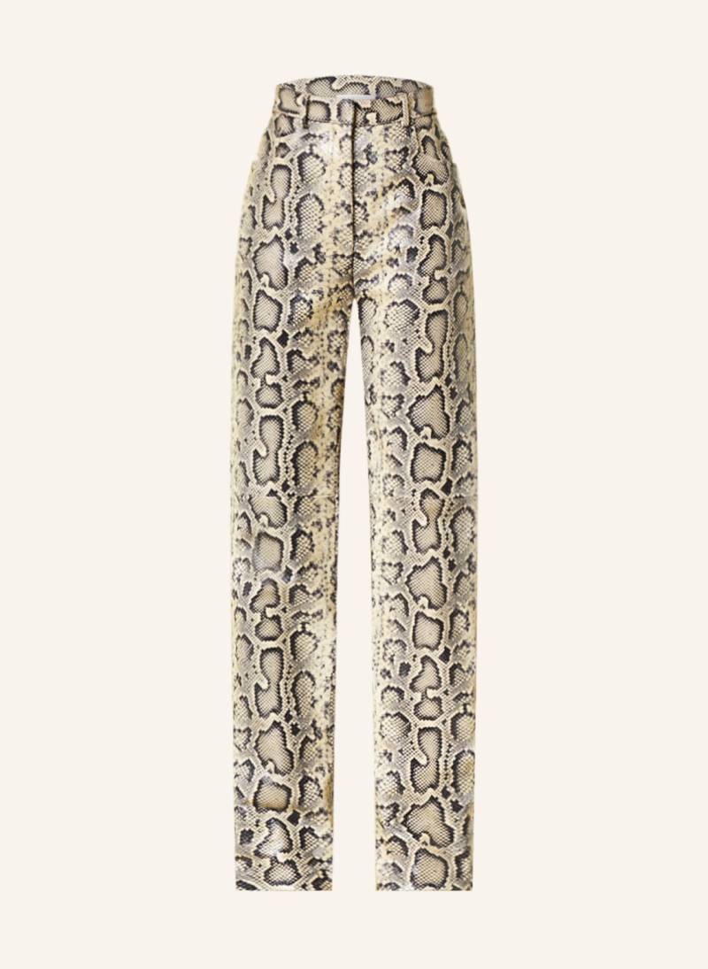 Sportmax Lederhose Abete beige von SPORTMAX