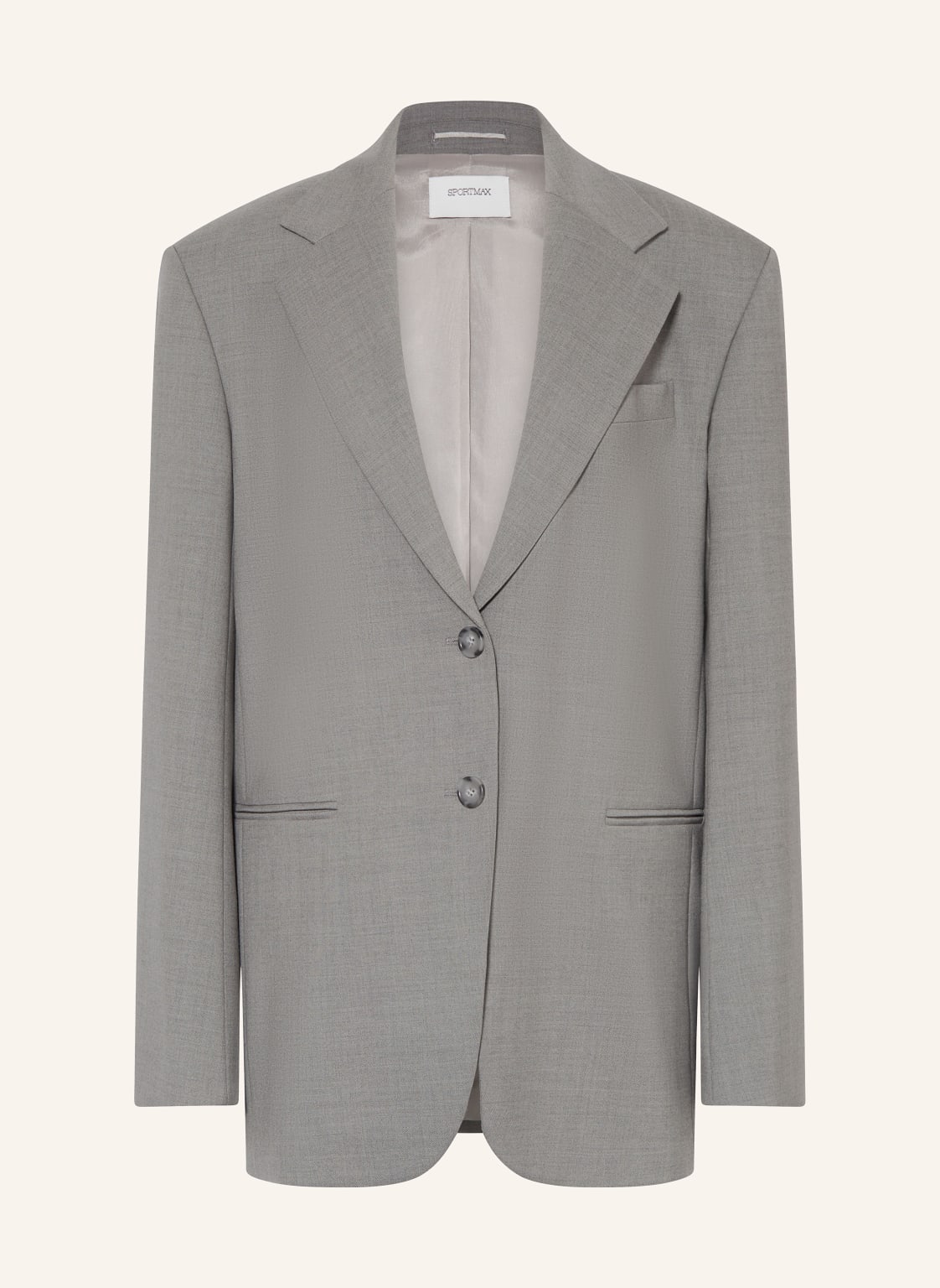 Sportmax Longblazer Baffo grau von SPORTMAX