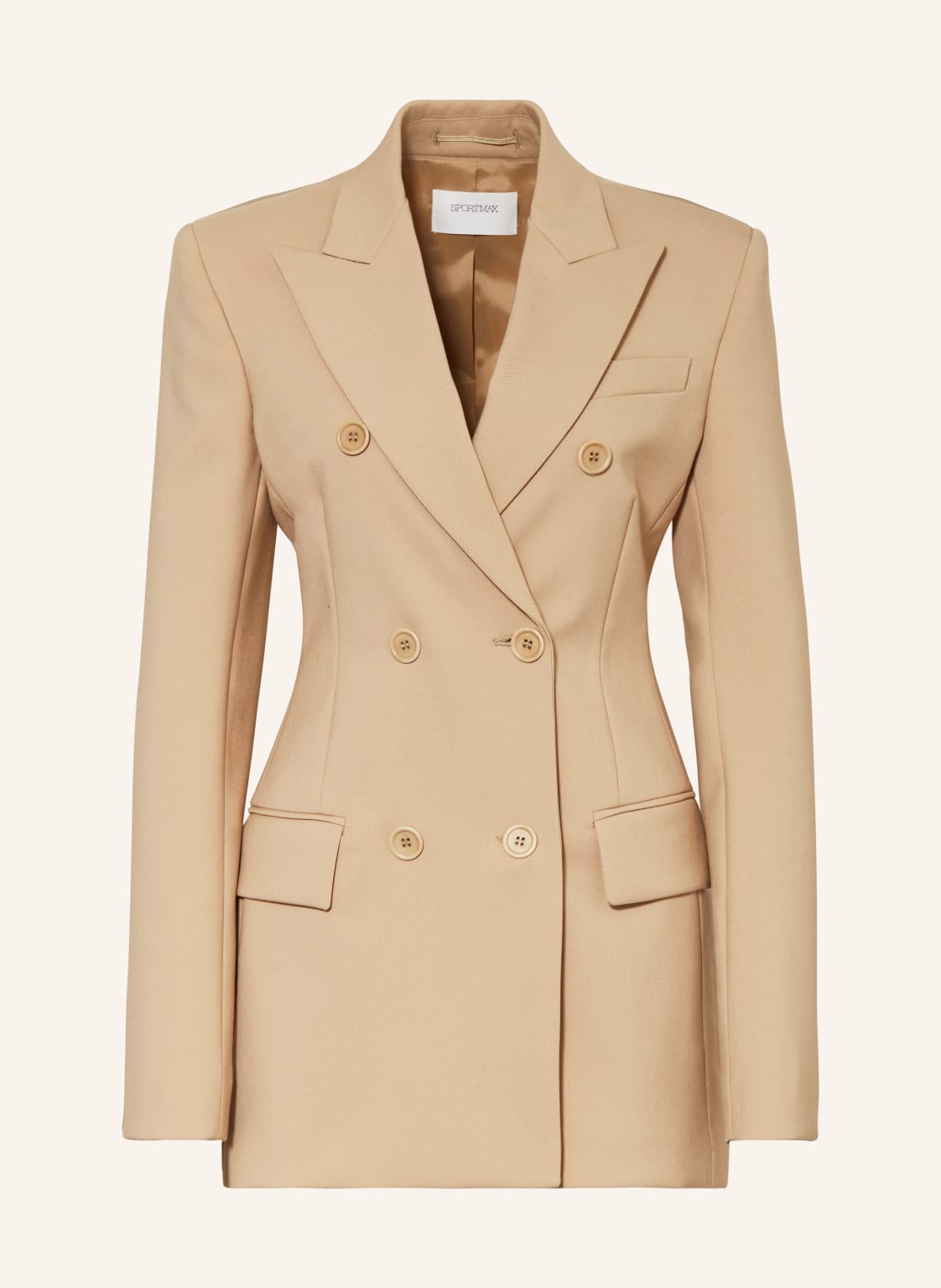 Sportmax Longblazer Gelly beige von SPORTMAX