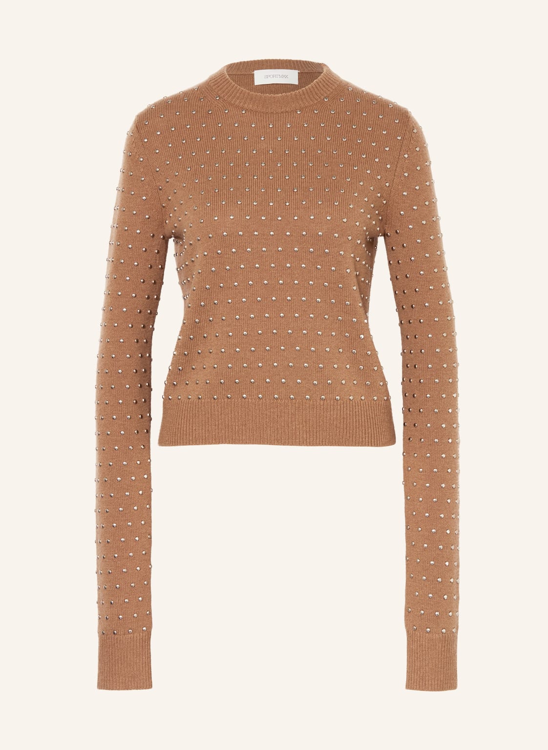 Sportmax Pullover Sierra Mit Nieten braun von SPORTMAX