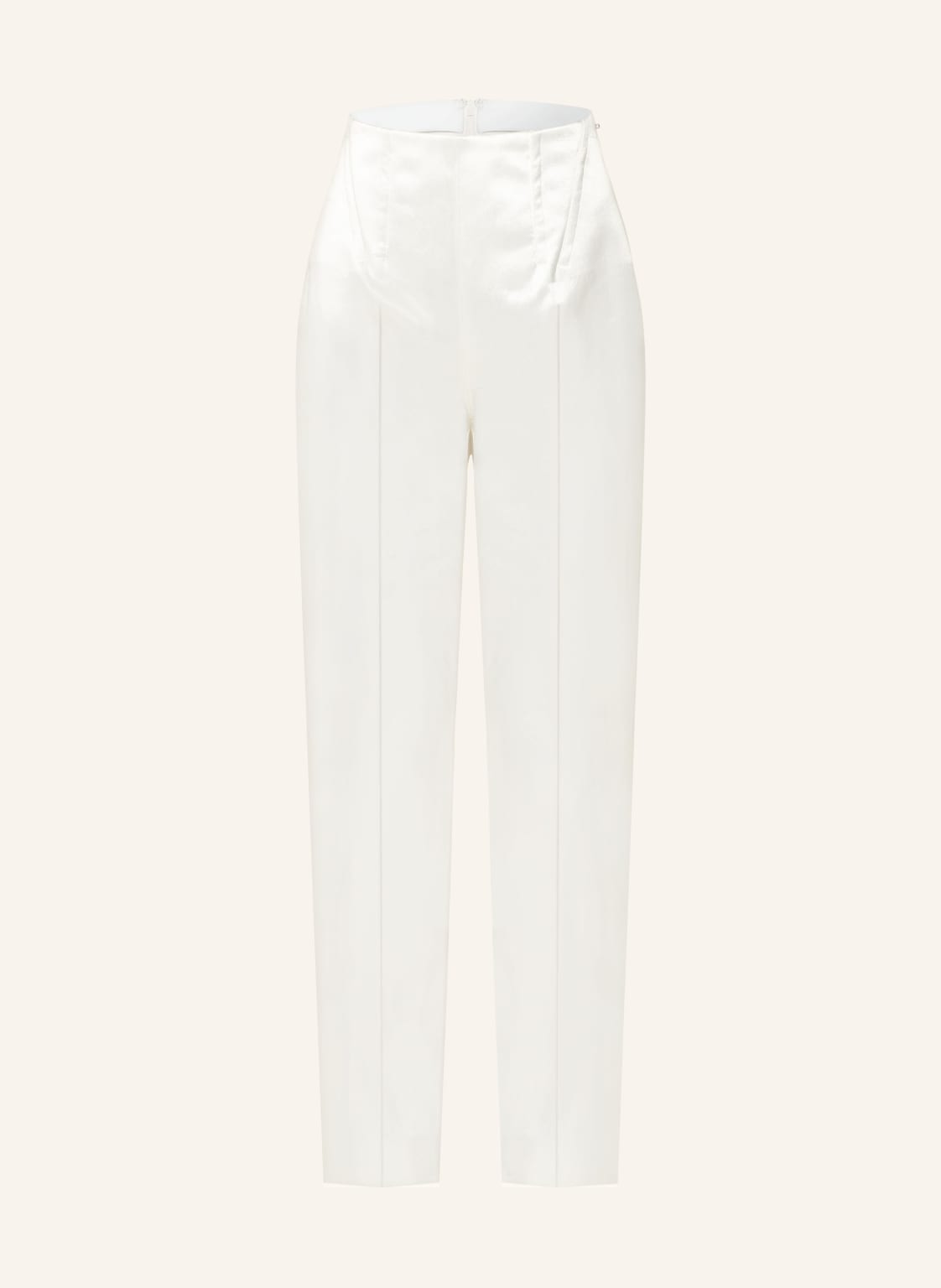 Sportmax Satinhose Netto weiss von SPORTMAX