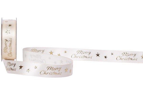 SPYK -  Band Merry christmas Stars 1097.1654 16mmx3m Gold, 3 metri, Gold von SPYK