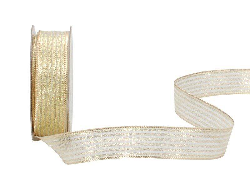 SPYK -  Band Cubino 15mm/4m, brilliant, 4 m, Gold von SPYK