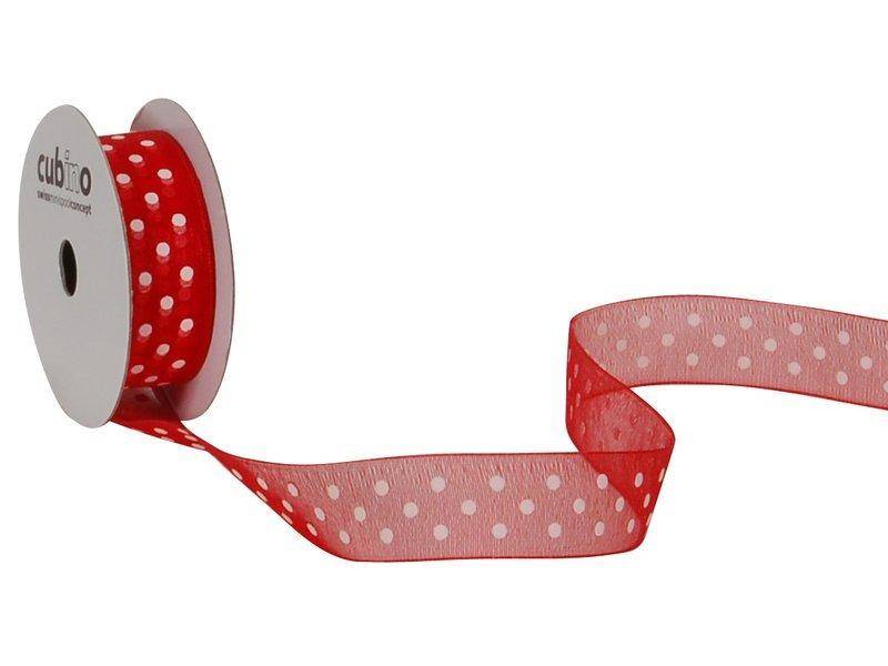 Band Cubino Dots 15mmx4m Band Cubino Dots 15mmx4m von SPYK