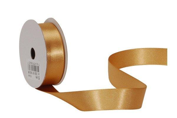 SPYK -  Satinband Cubino 16mmx5m, 5m, Gold von SPYK