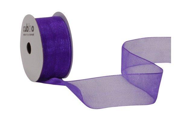 SPYK -  Band Cubino Organsa 25mmx6m, 6 mesi, Violett von SPYK