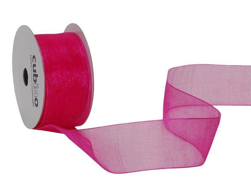 SPYK -  Band Cubino Organsa 25mmx6m, 6 mesi, Pink von SPYK