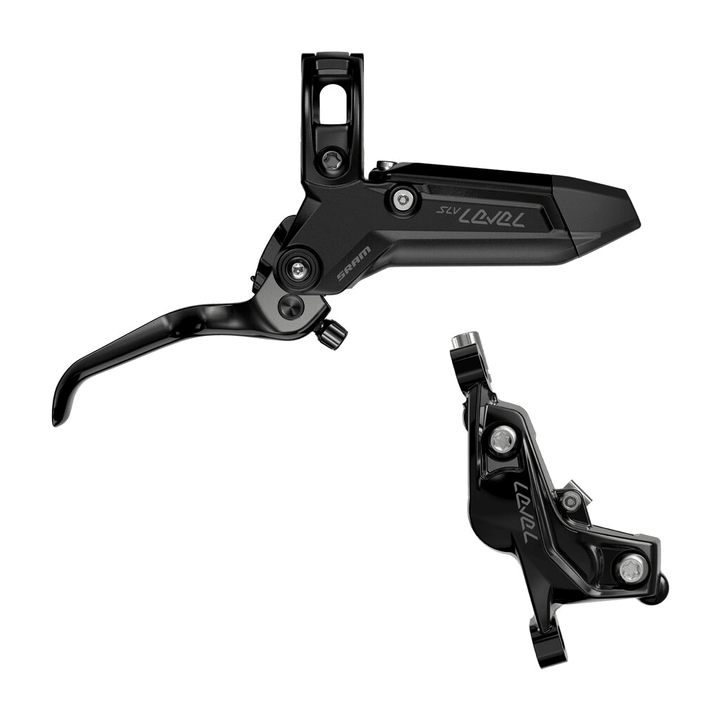 Sram Disc Brake - Level Silver Stealth 4-Piston 2000mm Scheibenbremsen-Set von SRAM