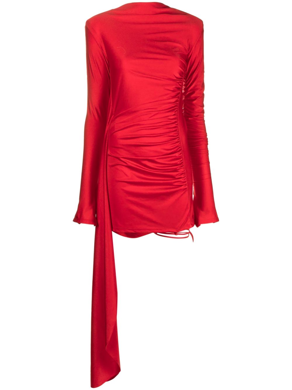 SRVC Studio Nocturne asymmetric dress - Red von SRVC Studio