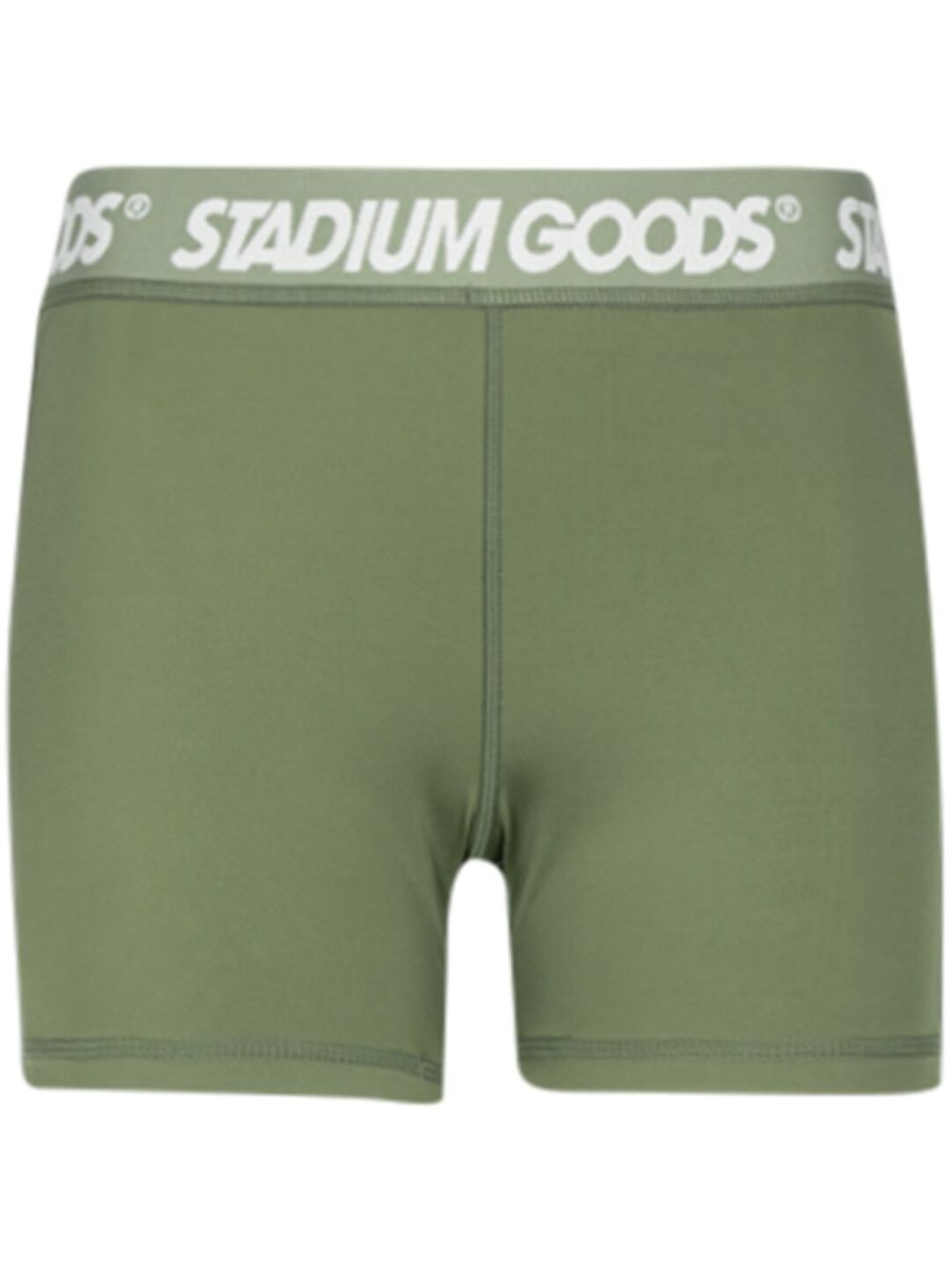 STADIUM GOODS® Biker "Olivine" logo-print cycling shorts - Green von STADIUM GOODS®