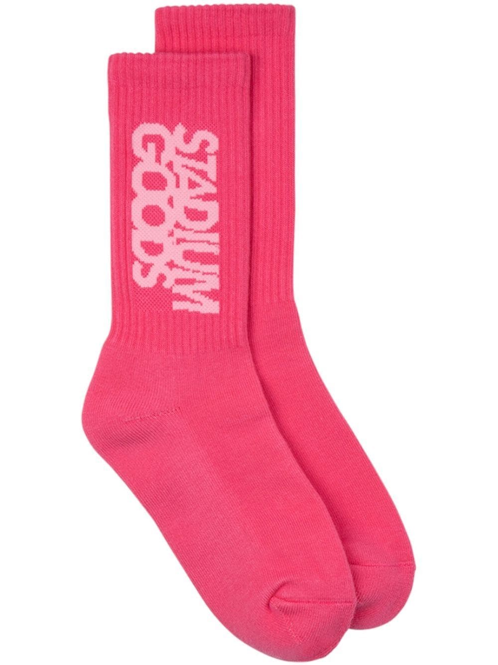 STADIUM GOODS® crew-knit "Pink" socks von STADIUM GOODS®