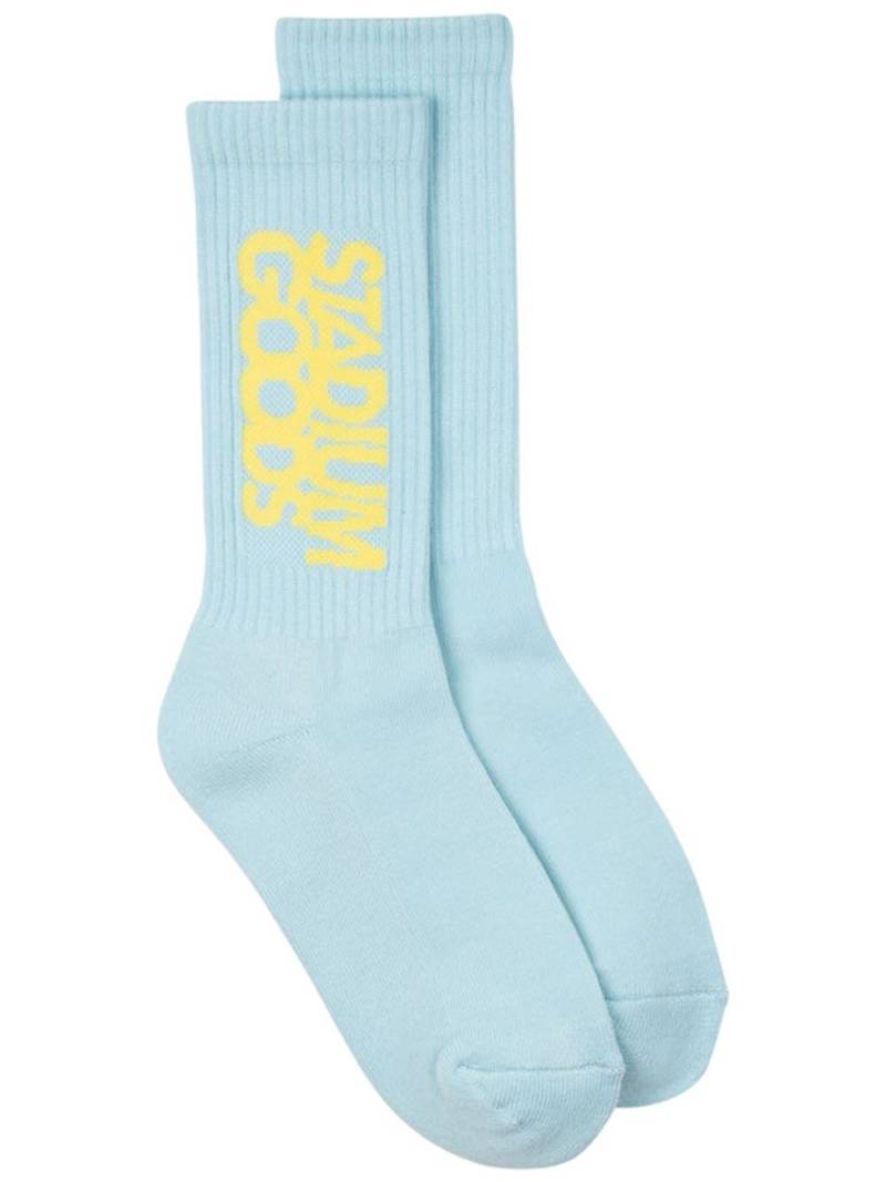 STADIUM GOODS® logo "Robin Egg" crew socks - Blue von STADIUM GOODS®