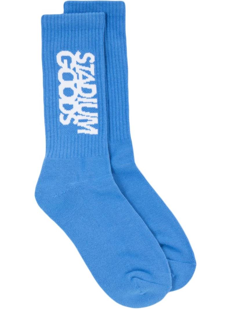 STADIUM GOODS® logo "UNC" crew socks - Blue von STADIUM GOODS®