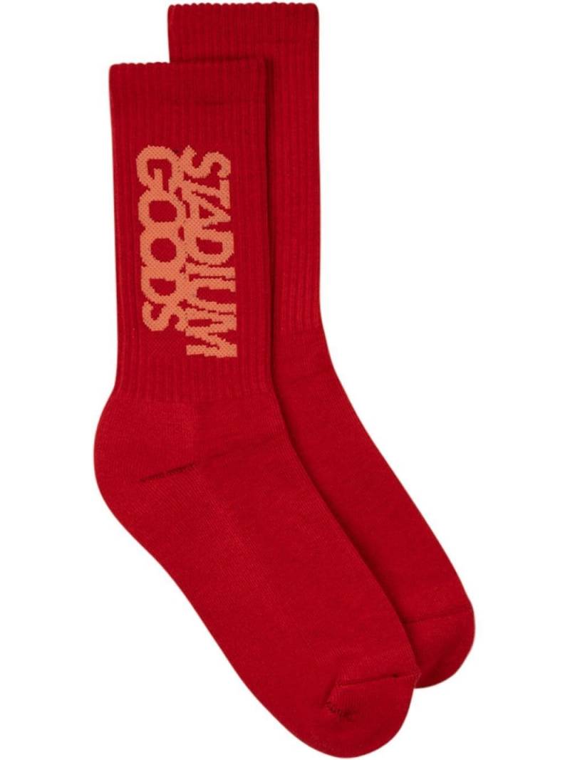 STADIUM GOODS® logo-print "Red Rose" crew socks von STADIUM GOODS®