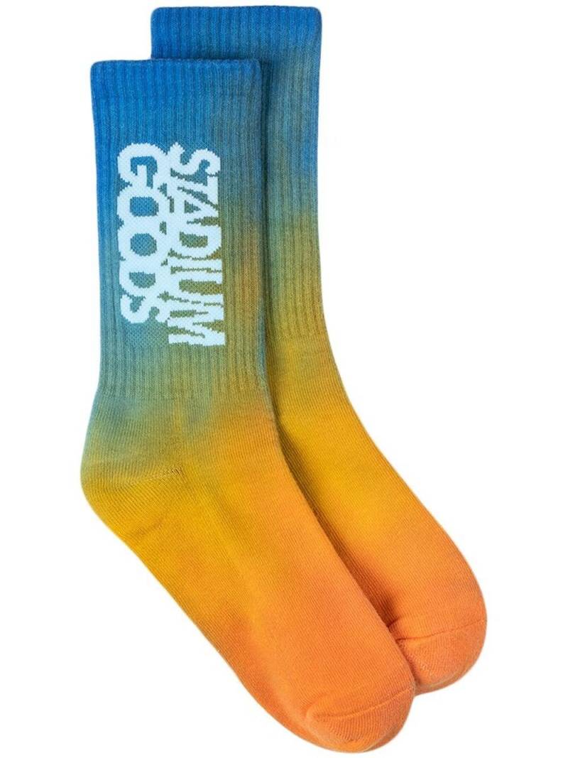 STADIUM GOODS® x Smalls Studio "Dusk Gradient" socks - Blue von STADIUM GOODS®