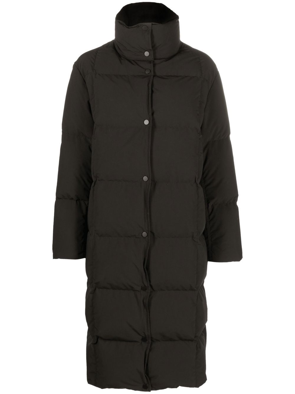 STAND STUDIO oversize padded parka coat - Black von STAND STUDIO