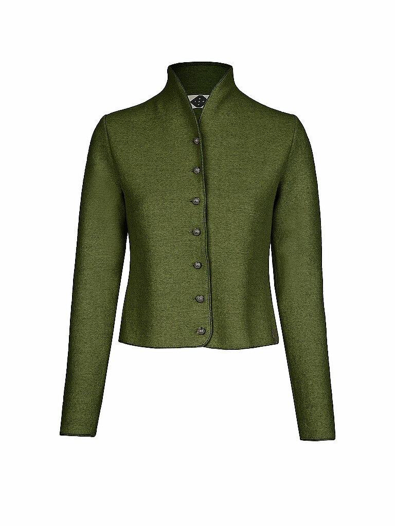 STAPF Strickjacke BRUNA olive | L von STAPF